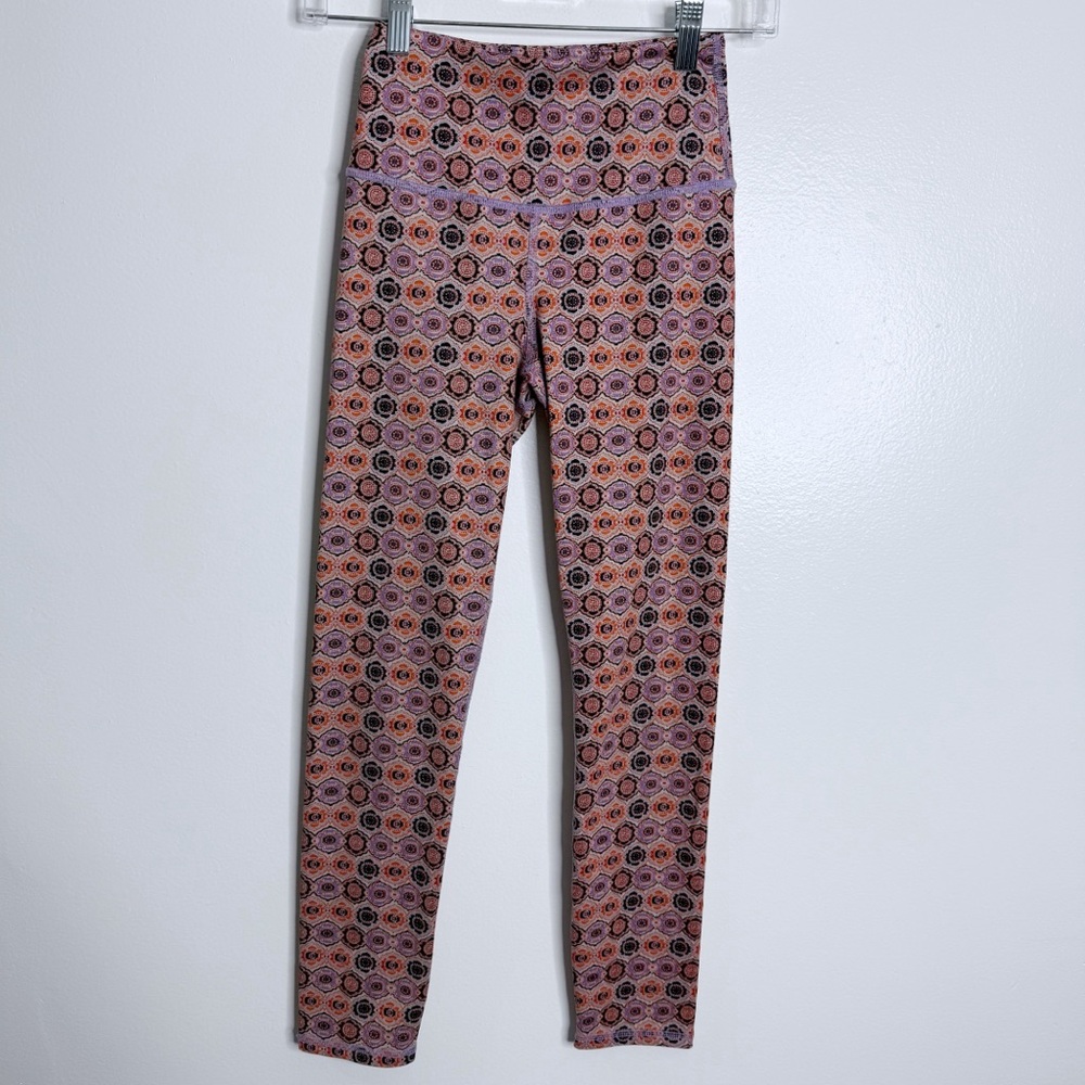 Anthropologie Daily Practice Liana High Rise Legging Geo Dot Active Yoga Size XS - Picture 2 of 9